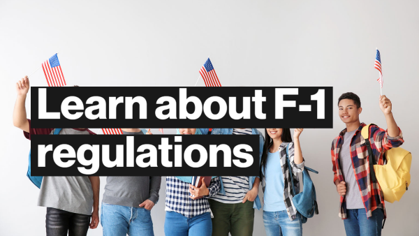  learn about F-1 regulations