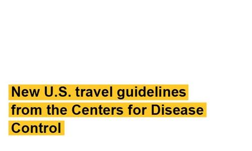 cdc travel guide to us