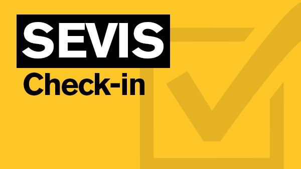 SEVIS Check-in