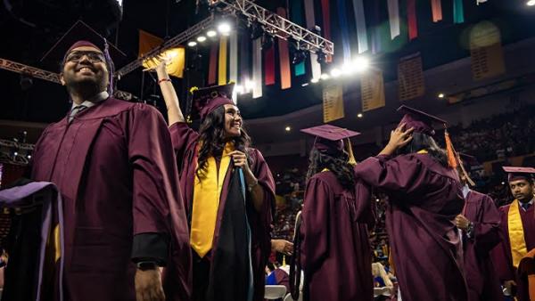 ASU Graduation Photo Ideas | Cap and Gown Pictures