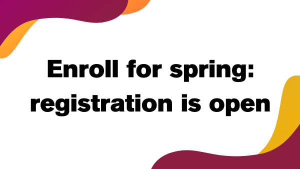 Spring Enrollment is here! Enroll Today at OSU Online